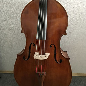 Kontrabass in Violinenform 3