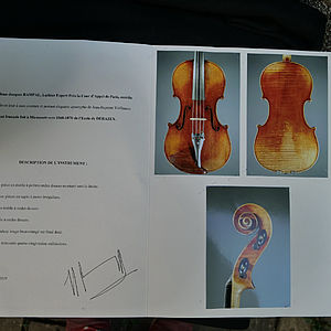 Viola Derazey-Schule mit Etikett Jean-Baptiste Vuillaume 3