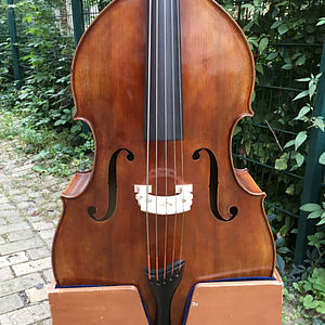 Kontrabass in Violinenform 1