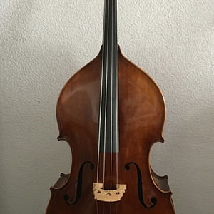 Kontrabass in Violinenform 1