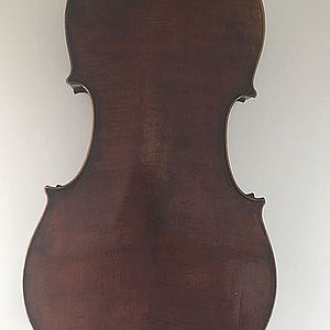 Cello mit Brandstempel „Richard Weichold, Dresden“ 3