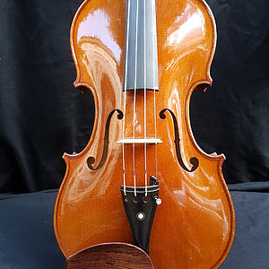 Violine mit Zettel Paolo Giacomelli 3