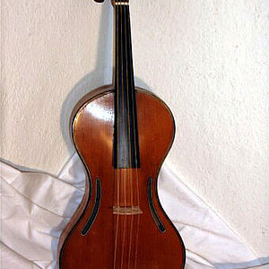 M. Chanot Violine in Gitarrenform 1