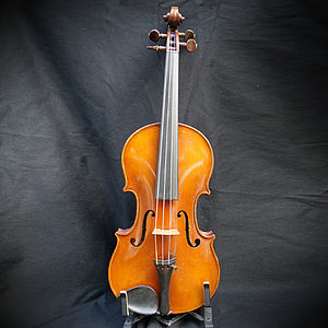 französische Violine Brandstempel REMY 2